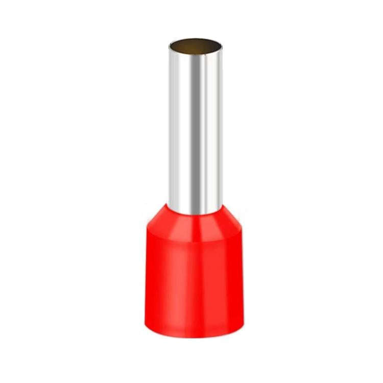 1000pcs /Pack Tube Type Cold Pressed Terminal SV RV Copper Terminal Head, Random Color Delivery, ...