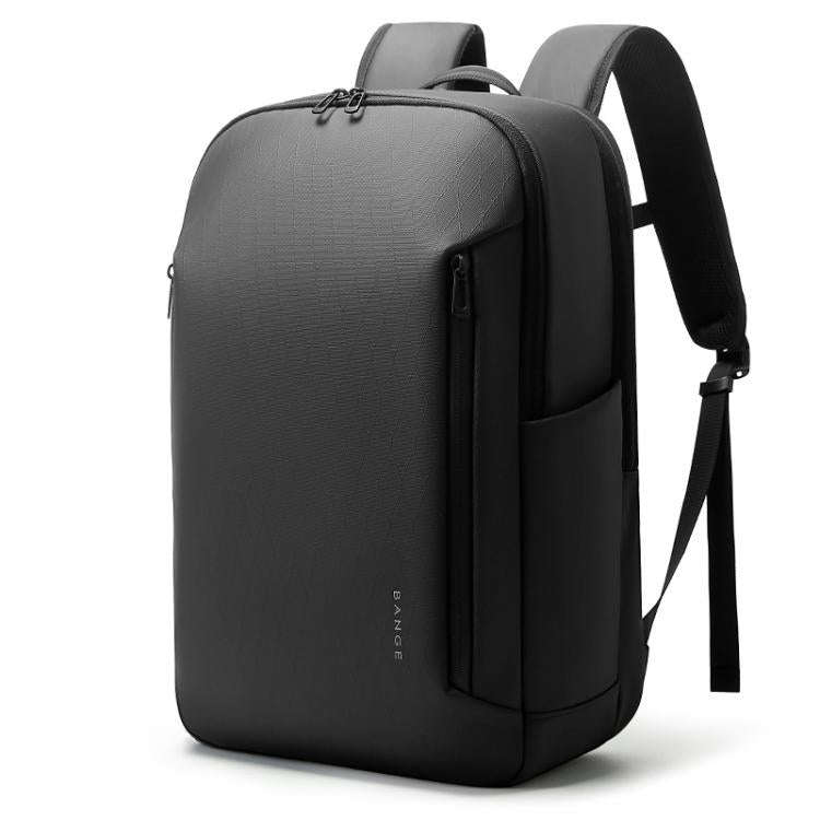 BANGE BG-3057 Large Capacity Men Business Work Lightweight Computer Backpack(Black)