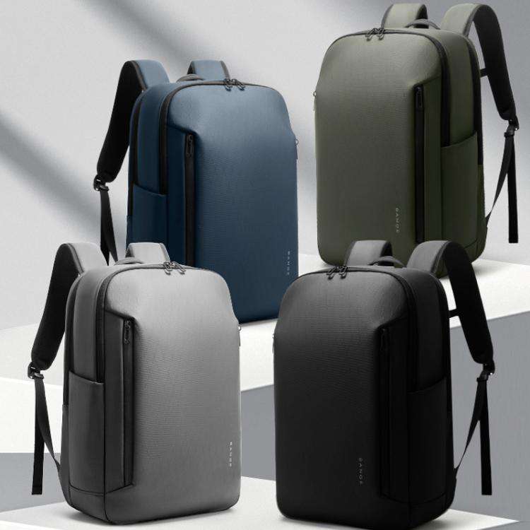 BANGE BG-3057 Large Capacity Men Business Work Lightweight Computer Backpack(Blue)
