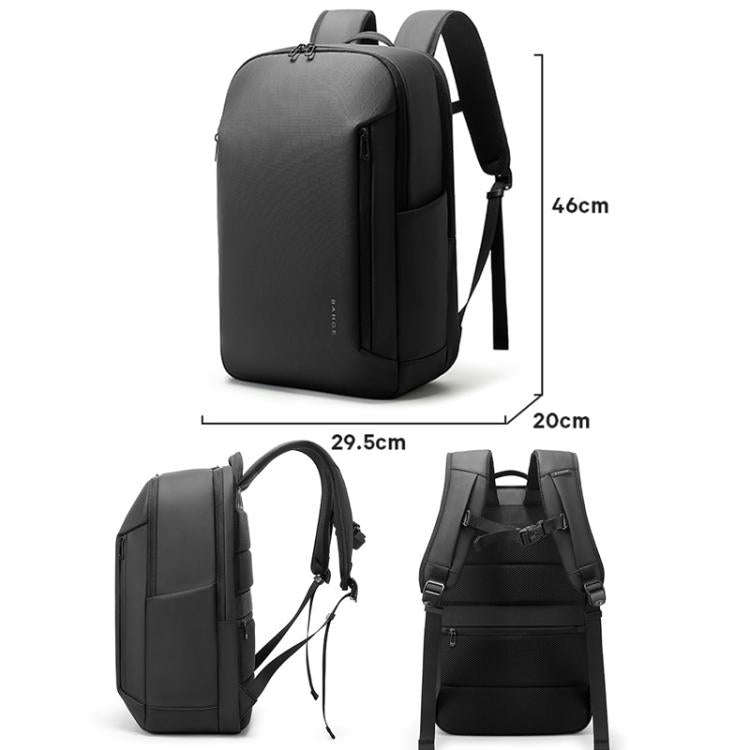 BANGE BG-3057 Large Capacity Men Business Work Lightweight Computer Backpack(Blue)