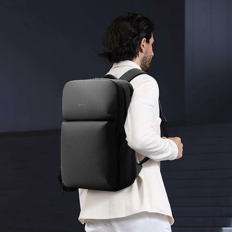 BANGE BG-3065 Business Workplace Shoulder Bag Large Capacity Computer Men Bag(Blue)