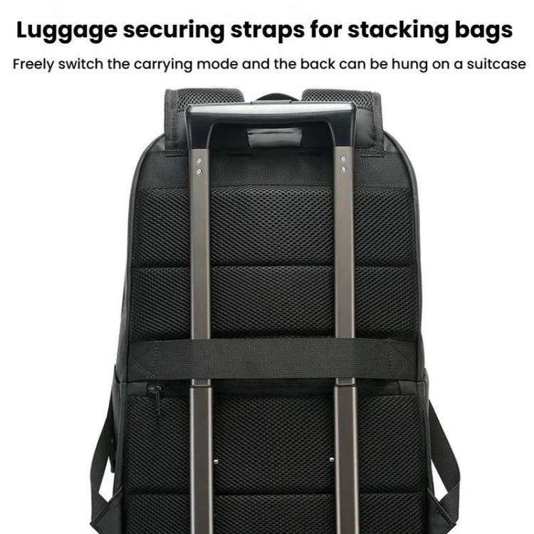BANGE BG-3065 Business Workplace Shoulder Bag Large Capacity Computer Men Bag(Blue)