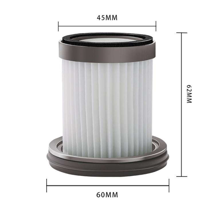 For Puppy T11 / T11 Pro / Rinse Accessory Cordless Vacuum Cleaner Mite Filter Hepa Filter(White)