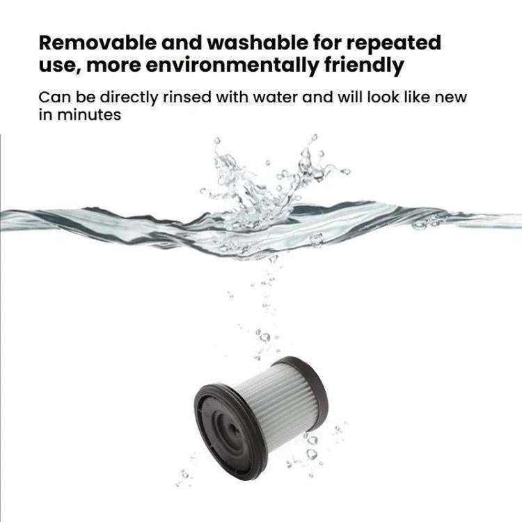 For Puppy T11 / T11 Pro / Rinse Accessory Cordless Vacuum Cleaner Mite Filter Hepa Filter(White)