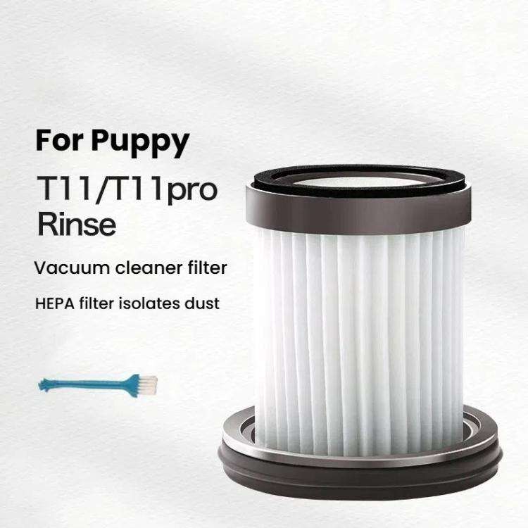 For Puppy T11 / T11 Pro / Rinse Accessory Cordless Vacuum Cleaner Mite Filter Hepa Filter(White)