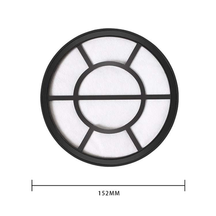 For Midea C5-L121D / VC16N1-FD Vacuum Cleaner Parts Inlet Filter Cotton Filter Element(Black)