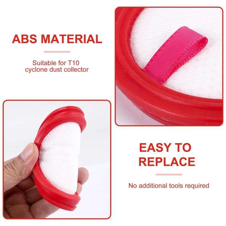 For Puppy T10 Pro Cordless Vacuum Cleaner Micro Woven Cotton Filter HEPA Filter Cotton Accessories