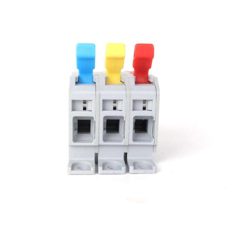 75A Quick-Press Terminal Block Wire Connector(3 In 3 Out)