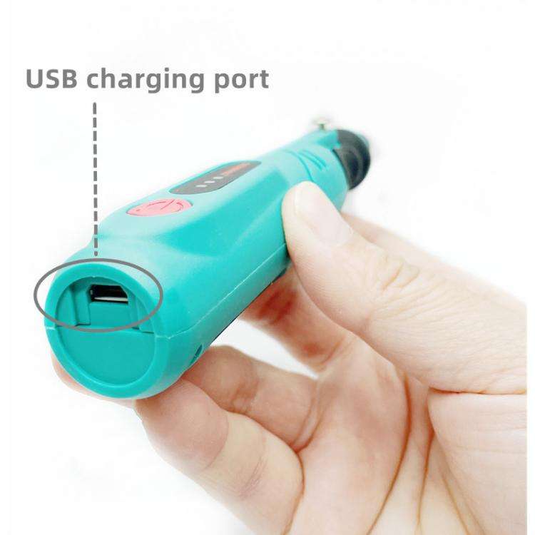 60pcs /Set Mini USB Charging 3-speed Electric Grinder Carving Pen DIY Painting Cutting Drilling M...
