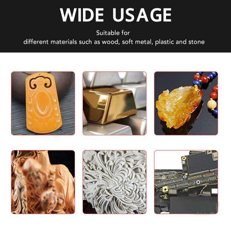 60pcs /Set Mini USB Charging 3-speed Electric Grinder Carving Pen DIY Painting Cutting Drilling M...