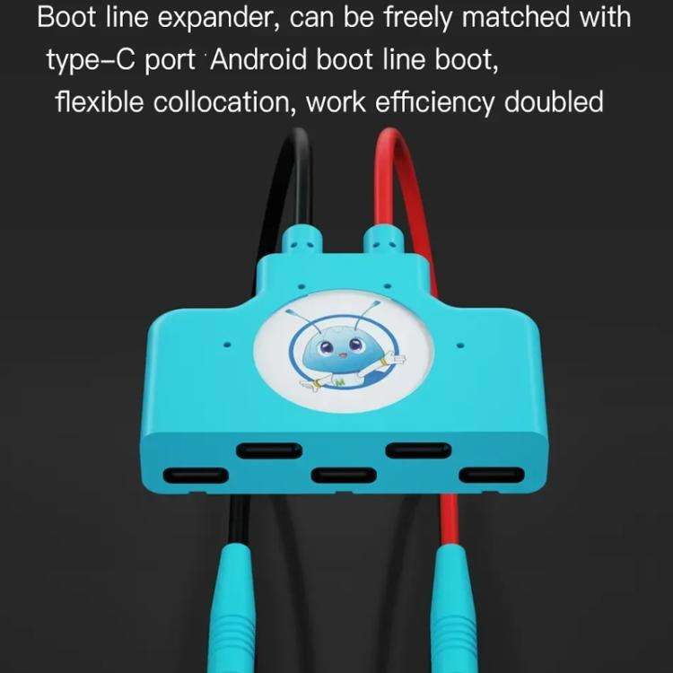 MaAnt KJ-3 1 Drag 3 15 Ports Android Phone Boot Power Cord Extender+Boot Cable