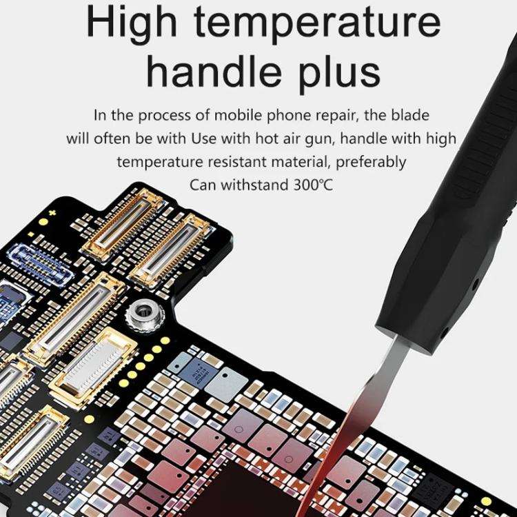 MaAnt M075 5pcs /Set Cell Phone Repair Rework Blade Pry Knife Motherboard Scraping Cutting Degumm...