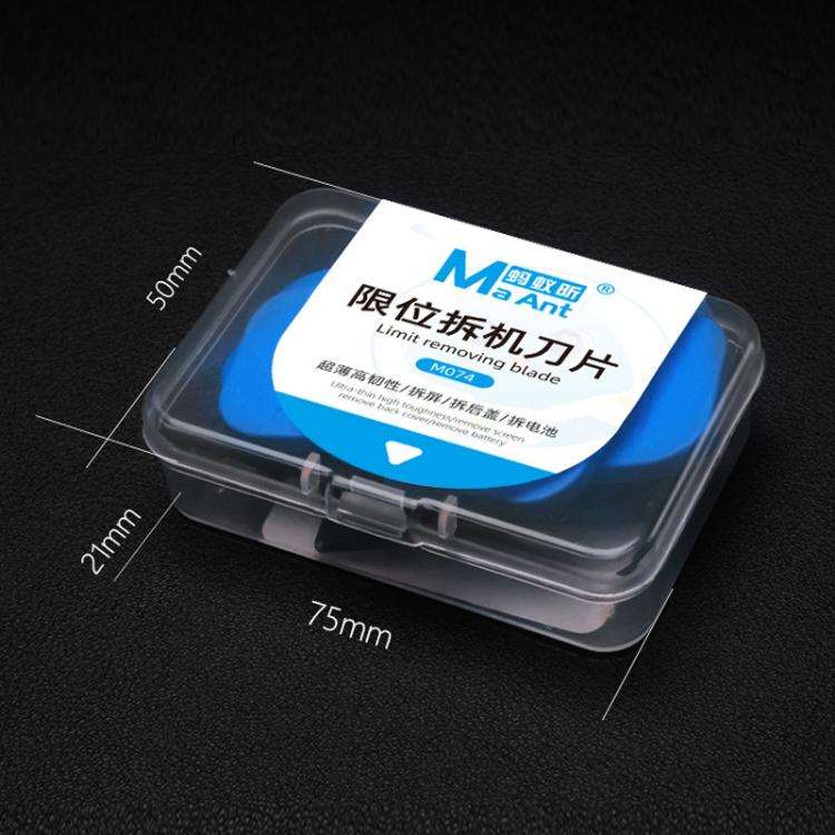 MaAnt M074 5pcs/ Set Cell Phone Repair Removal Tool Set Curved Removal Blade