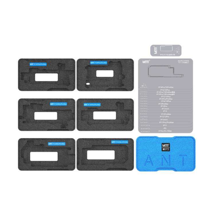 For iPhone 11-16 Series MaAnt M072 19 In 1 Cell Phone Repair Middle Layer Soldering Station With ...