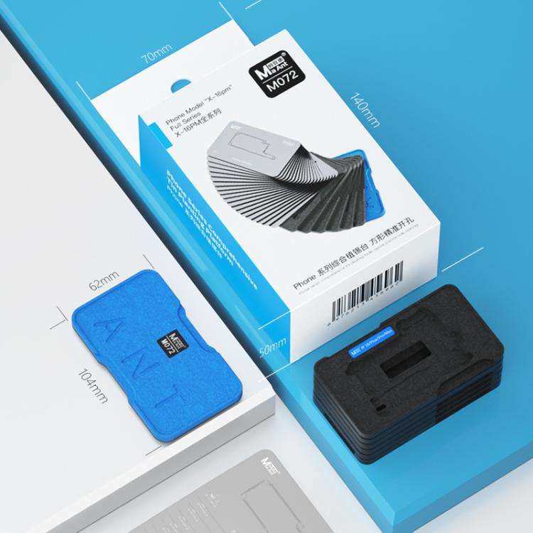 For iPhone 11-16 Series MaAnt M072 19 In 1 Cell Phone Repair Middle Layer Soldering Station With ...