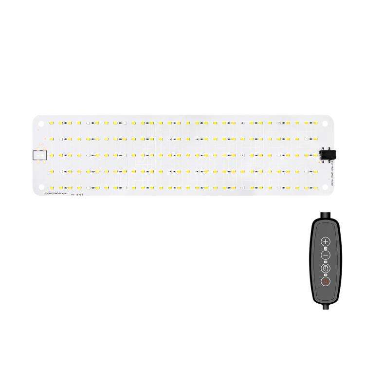 12V Sunlight-Like LED Panel Plant Growth Fill Light, Model: Single Head(UK Plug)