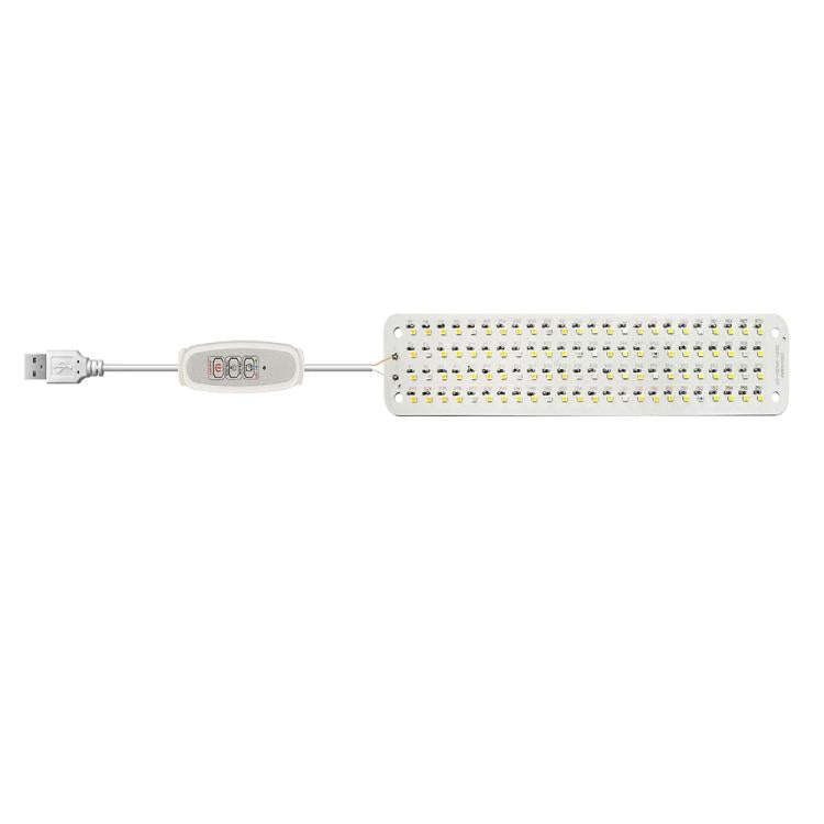 12V Sunlight-Like LED Panel Plant Growth Fill Light, Model: 5V Mini USB