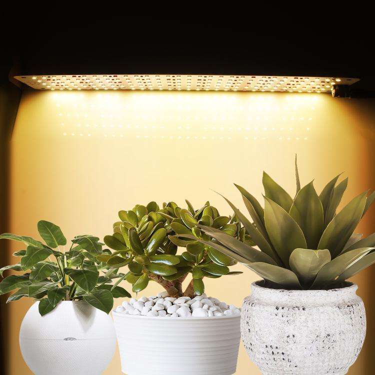 12V Sunlight-Like LED Panel Plant Growth Fill Light, Model: Three Head(US Plug)