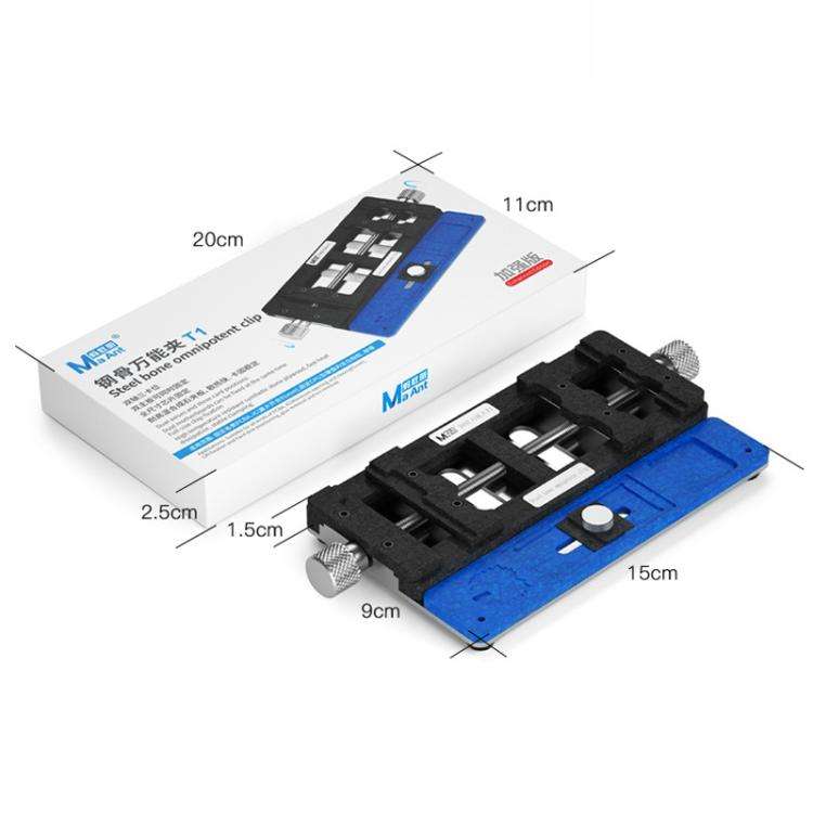 MaAnt T1 Steel Bone Dual Axis Clamp Universal Clamp For Cell Phone Repair
