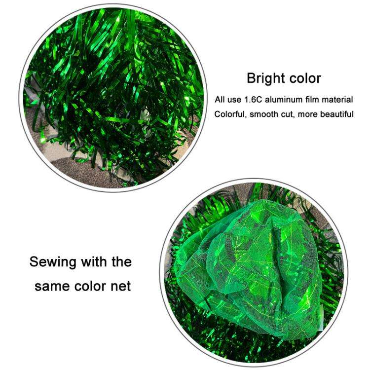 3pcs Cosplay Disco Wigs Foil Tinsel Shiny Party Hats Funny Atmosphere Festive Decoration Performa...
