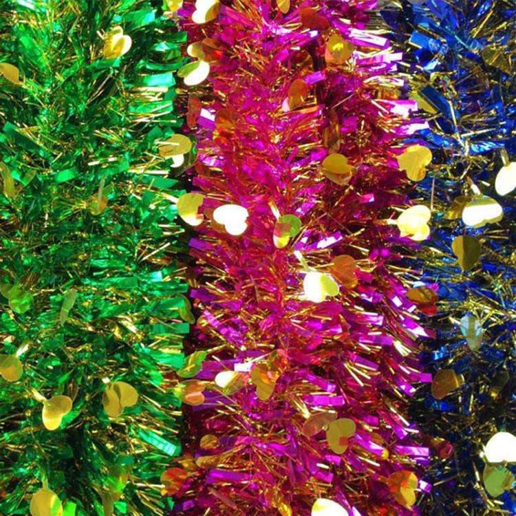 10pcs 1.8m Heart-shaped Ribbon Party Supplies Birthday Christmas Wedding Room Decoration Strips G...