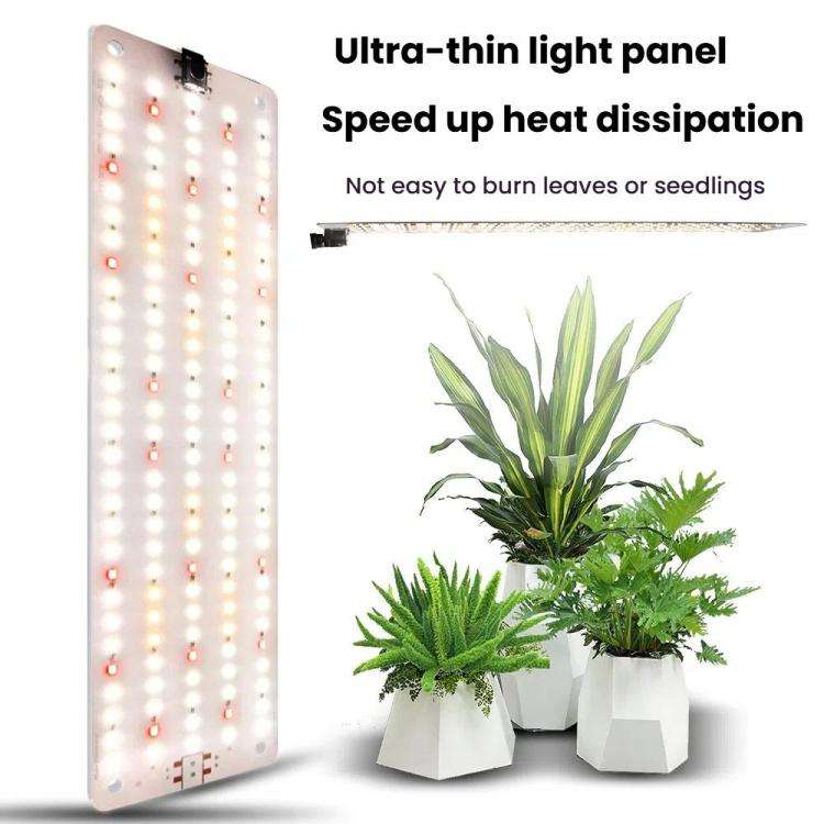 Cold Light LED Parallel Quantum Board Indoor Plant Growth Lamp, Model: Single Head(UK Plug)