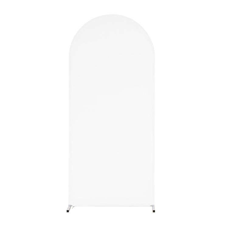 150x65cm Arch Fabric Cover U Shape Spandex Stretch Cloth Cover Wedding Birthday Party Background ...