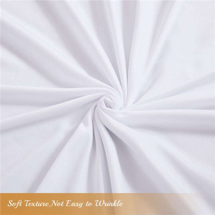 200x100cm Arch Fabric Cover U Shape Spandex Stretch Cloth Cover Wedding Birthday Party Background...