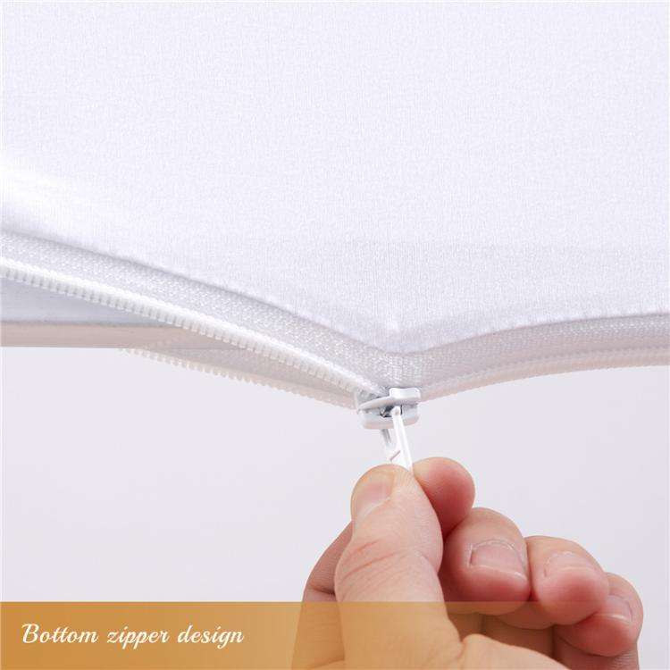 150x65cm Arch Fabric Cover U Shape Spandex Stretch Cloth Cover Wedding Birthday Party Background ...