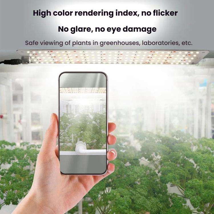 Cold Light LED Series Quantum Board Indoor Plant Growth Lamp, Model: Two Heads(EU Plug)