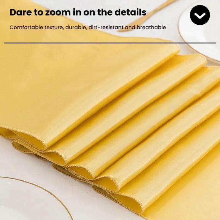 29x275cm Hotel Wedding Tablecloth Decorative Polyester Sateen Coffee Table Runner Sateen Desk Fla...