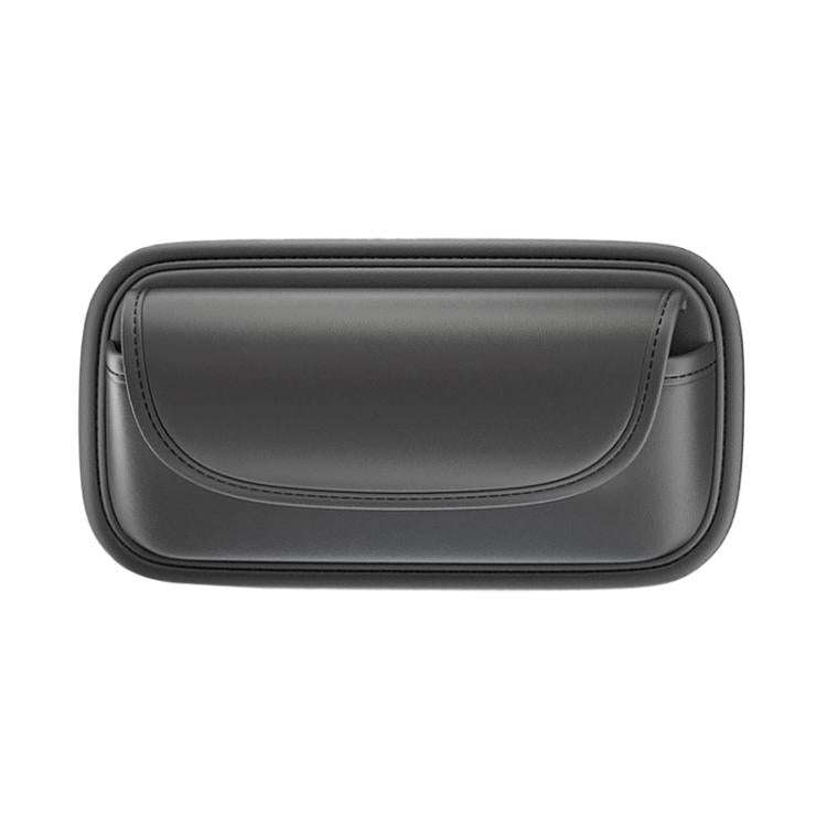 Car Glasses Clip Auto Sun Visor Storage and Fixed Inner Decoration(Black)