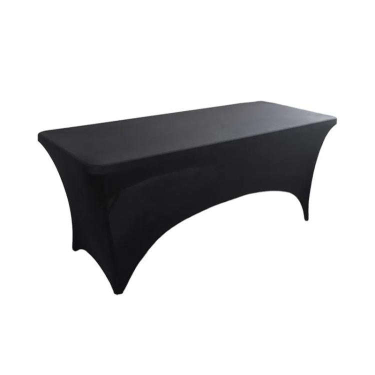 244x75x75cm Rectangular Elastic Table Cover Hotel Restaurant Wedding Banquet Party Long Table Dec...