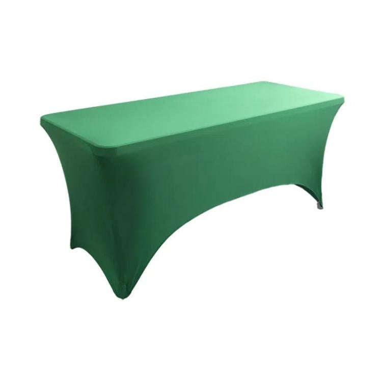 244x75x75cm Rectangular Elastic Table Cover Hotel Restaurant Wedding Banquet Party Long Table Dec...