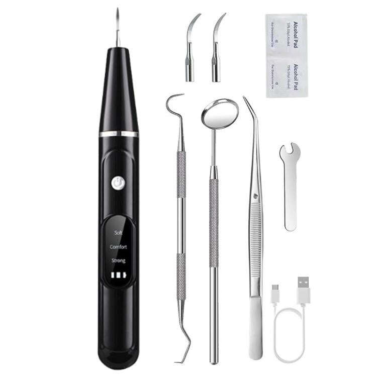 Pet Ultrasonic Teeth Cleaner Dog Tooth Brushing Kit Plaque Tartar Remover Dental Care Tool, Spec:...