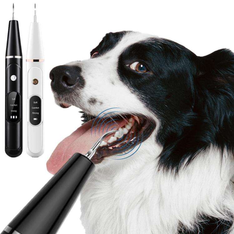 Pet Ultrasonic Teeth Cleaner Dog Tooth Brushing Kit Plaque Tartar Remover Dental Care Tool, Spec:...