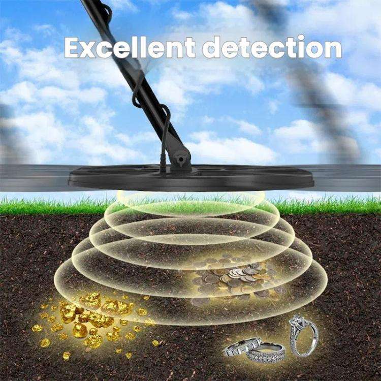 Goint MD6350 Handheld Underground Metal Detector Outdoor Archaeology Waterproof Treasure Hunting ...