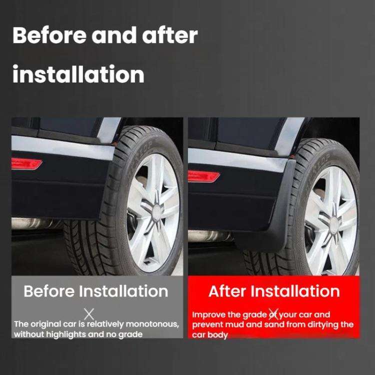 Car Tire Soft Rubber Mudguard For BMW MINI Clubman 2022