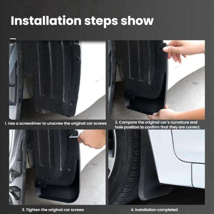 Car Tire Soft Rubber Mudguard For BMW MINI Clubman 2022