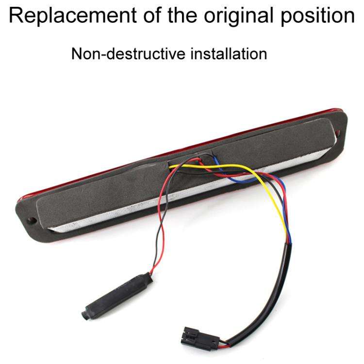 For Chevrolet Silverado 1999-2006 Car High Mount Brake Light LED Third Brake Signal Lamp OE 16525...
