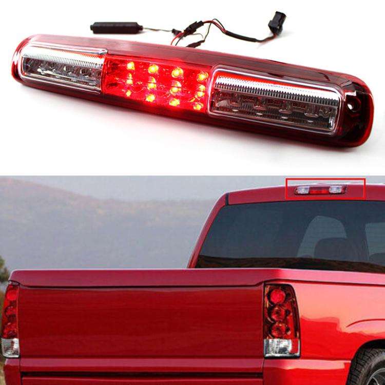 For Chevrolet Silverado 1999-2006 Car High Mount Brake Light LED Third Brake Signal Lamp OE 16525...