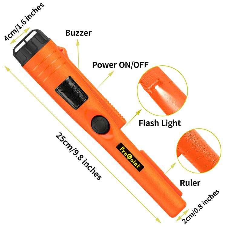 Goint IP67 Waterproof Handheld Metal Detector Outdoor Archaeological Treasure Hunter Security Det...