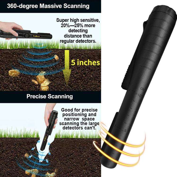 Goint IP67 Waterproof Handheld Metal Detector Outdoor Archaeological Treasure Hunter Security Det...
