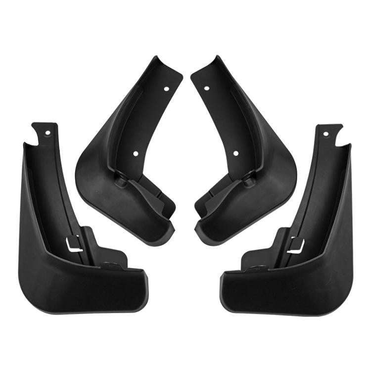 For 2023 Nissan Qashqai Car Tire Soft Rubber Mudguard(Black)