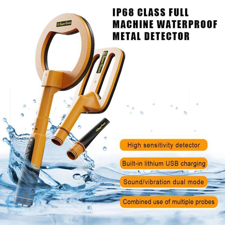 Goint IP960 Handheld 3 In 1 Metal Detector Outdoor Treasure Hunting Pulse Waterproof Rechargeable...