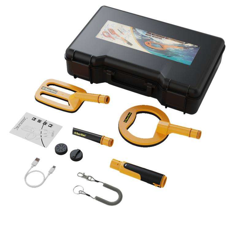 Goint IP960 Handheld 3 In 1 Metal Detector Outdoor Treasure Hunting Pulse Waterproof Rechargeable...