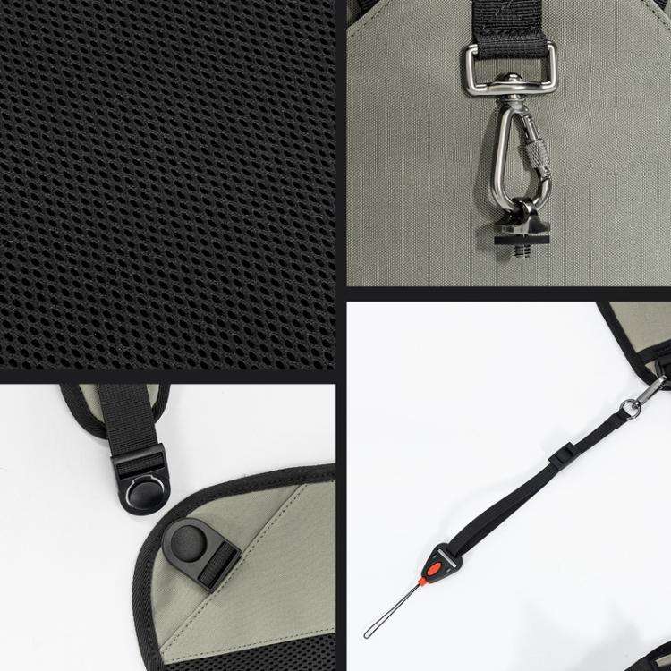 Cwatcun D182 Camera Strap Vest Outdoor Stress Relief DSLR Camera Quick Release Vest