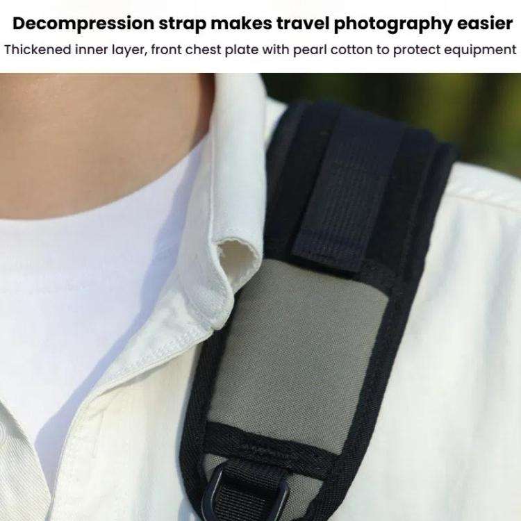 Cwatcun D182 Camera Strap Vest Outdoor Stress Relief DSLR Camera Quick Release Vest