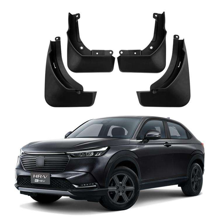 For 2022 Honda HR-V E EL Car Tire Soft Mudguard(Black)