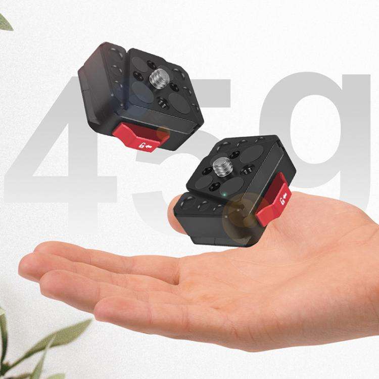 V-Mount Quick Release Plate Quick Release Kit Sports Camera Mount(Top Cover + Base)